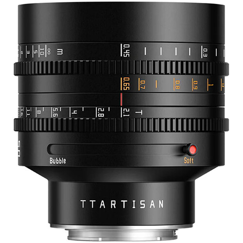 TTArtisan 50mm T2.1 Dual-Bokeh Cine Lens (Sony E) - Image 1