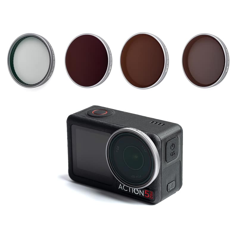 Nisi Professional Filter Kit for DJI Osmo 3/4/5 Action Pro Camera - Image 1