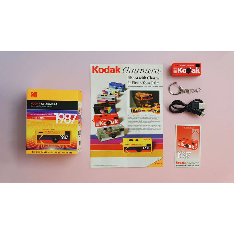 Kodak Charmera Key Chain Digital Camera (Random Style Blind Box) Kodak Charmera Key Chain Digital Camera (Random Style Blind Box) - Image 9