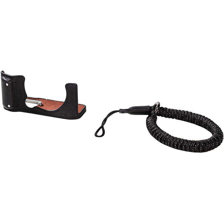 SmallRig Leather Half Case Kit for FUJIFILM X-M5 (Black) - Image 1