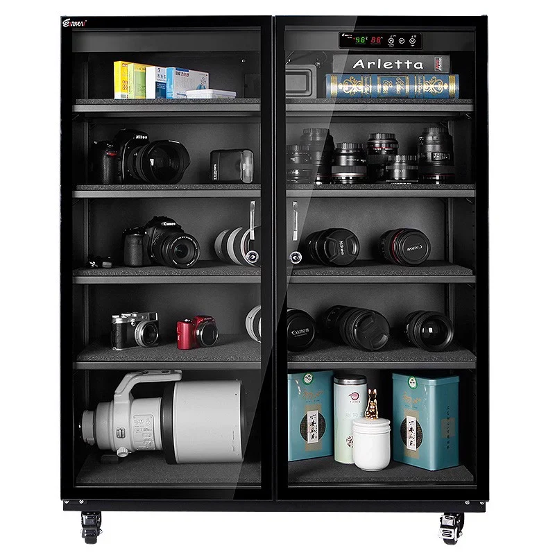 Eirmai 250L Electronic Digital Dry Cabinet Dehumidifying Box with Touch Screen, Automatic AI Smart Control 250 Liters MRD-268T - Image 2