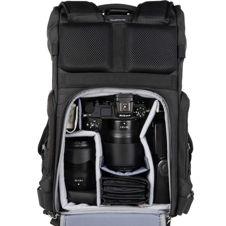 Think Tank Photo FocusPoint Rolltop Camera Backpack (Golden Hour, 22 L) - Image 17