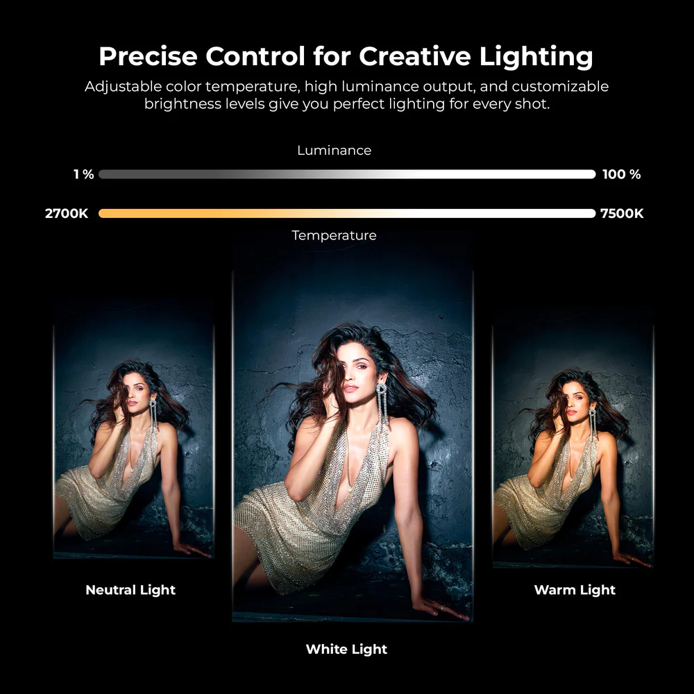 Digitek (LED-D40W RGB) Portable 40W LED Video Light - Image 5