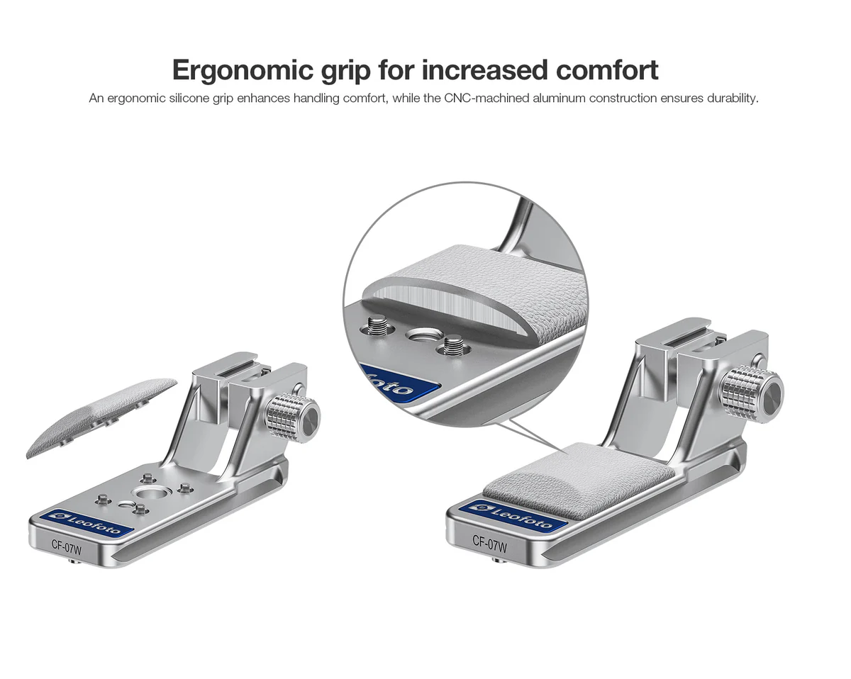 Leofoto CF-07/W Replacement Foot for Canon RF70-200mm F2.8 L IS USM Z / RF24-105mm F2.8 LIS USM Z - Image 4