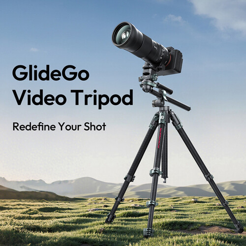 ULANZI JJ06 GlideGo Carbon Fiber Video Tripod - Image 9