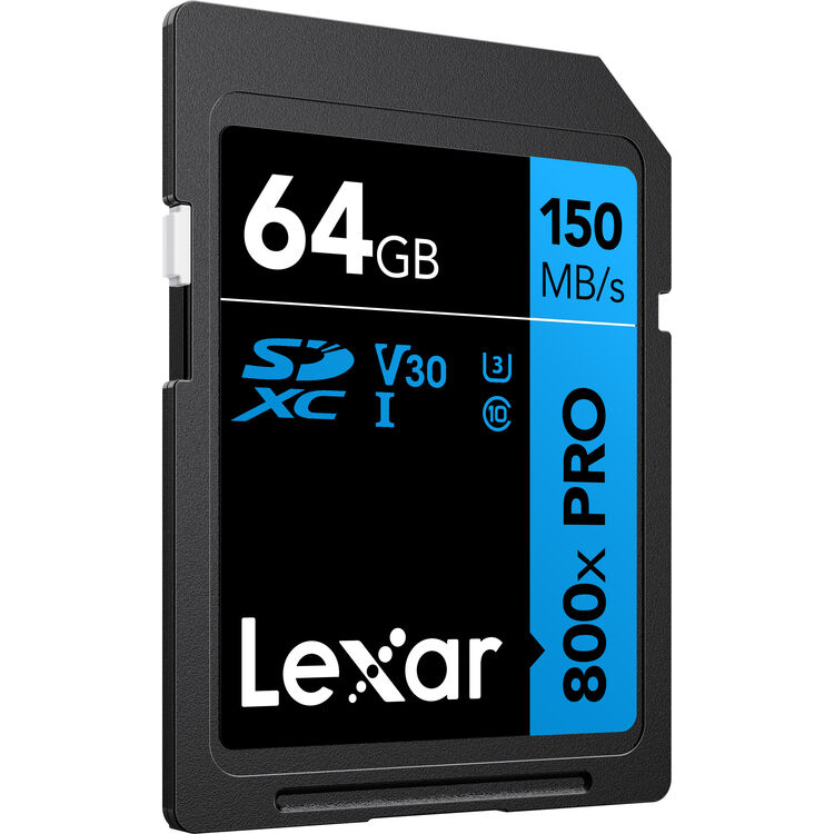 Lexar 64GB High-Performance 800x PRO UHS-I SDXC Memory Card (BLUE Series) Lexar 64GB High-Performance 800x PRO UHS-I SDXC Memory Card (BLUE Series) - Image 6
