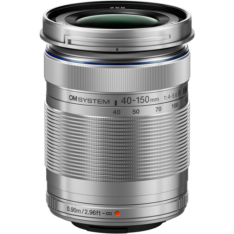 OM SYSTEM M.Zuiko Digital ED 40-150mm f/4-5.6 R Lens (Silver) - Image 1