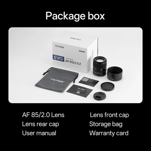 Viltrox AF 85mm F2.0 EVO Full- Frame Lens for Nikon Z-Mount - Image 6