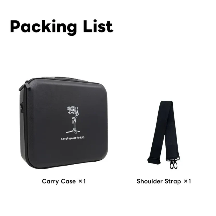 Carrying Case for DJI RS 5 Stabilizer Shockproof Travel Case - Image 4