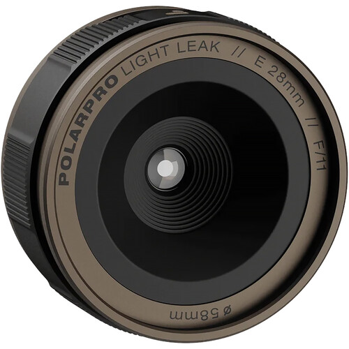 PolarPro LightLeak 28mm f/11 Lens for Fuji X Full Frame PolarPro LightLeak 28mm f/11 Lens for Fuji X Full Frame - Image 1