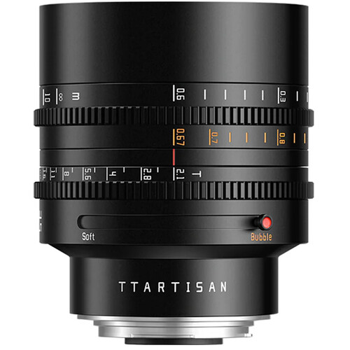 TTArtisan 85mm T2.1 Dual-Bokeh Cine Lens (Canon RF) - Image 1