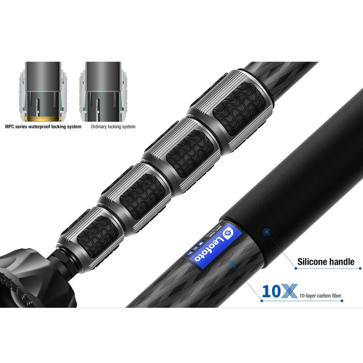 Leofoto MPC-326C 6-Section Carbon Fiber Monopod - Image 6