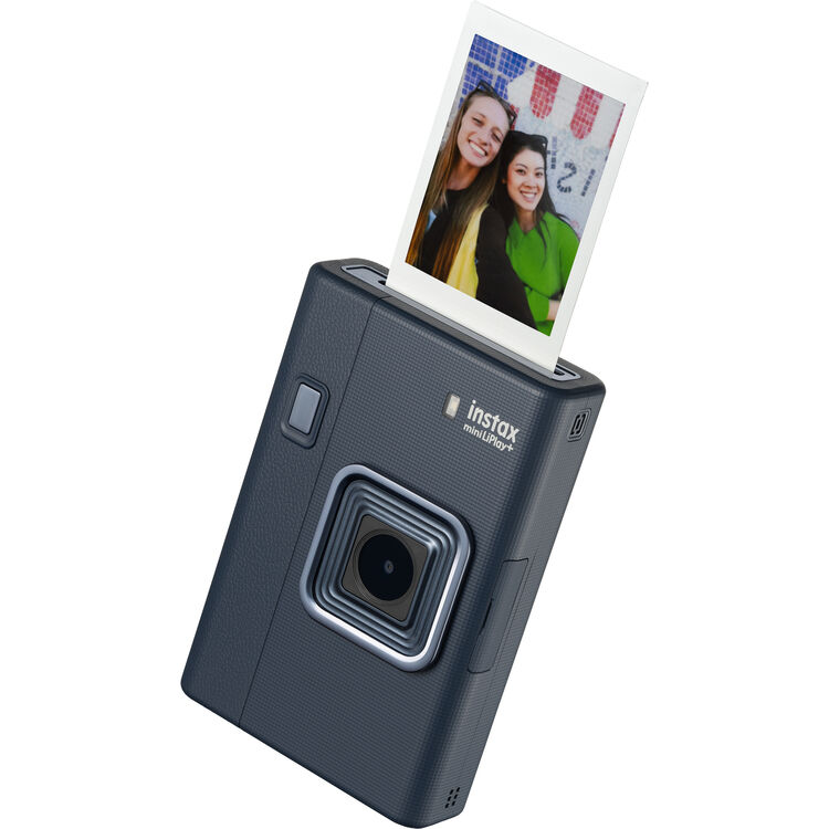 FUJIFILM instax mini LiPlay+ Hybrid Instant Camera (Midnight Blue) - Image 1