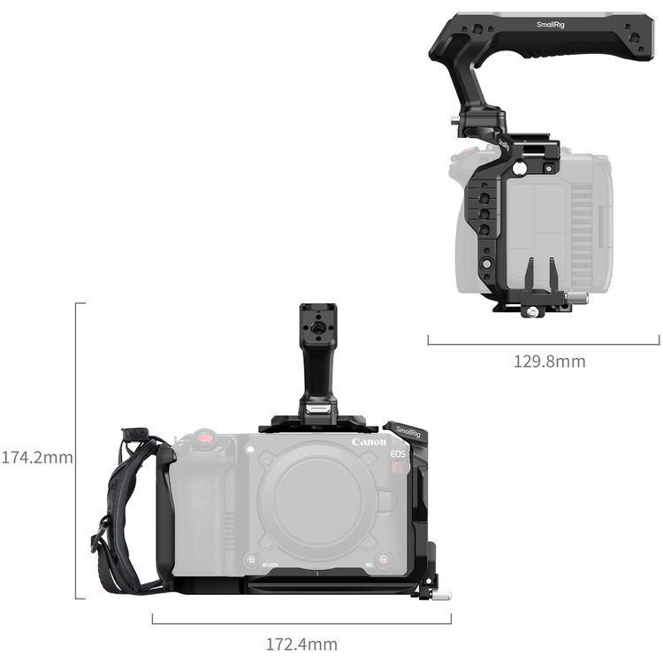 SmallRig Cage Kit for Canon EOS C50 with Top Handle - Image 2