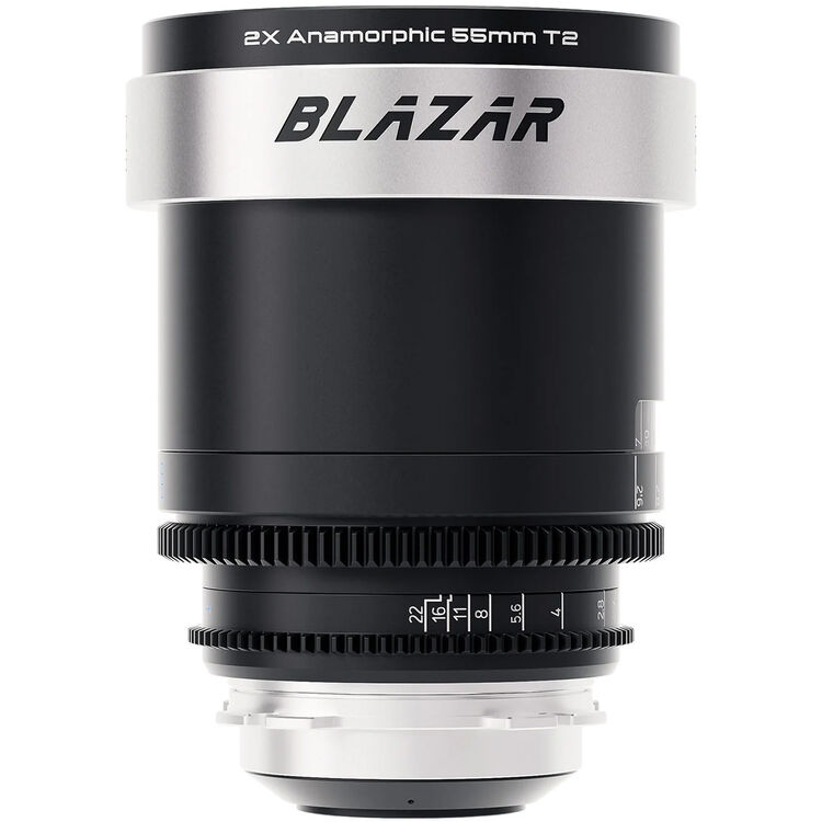 BLAZAR LENS CATO 55mm T2.0 Full Frame 2x Anamorphic Lens (ARRI PL) - Image 2