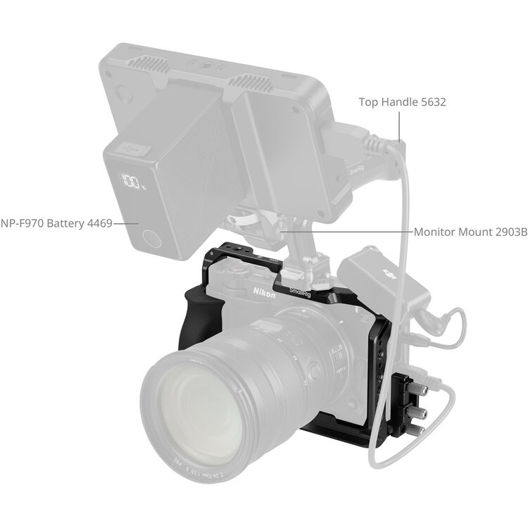 SmallRig Basic Camera Cage Kit for Nikon ZR - Image 6