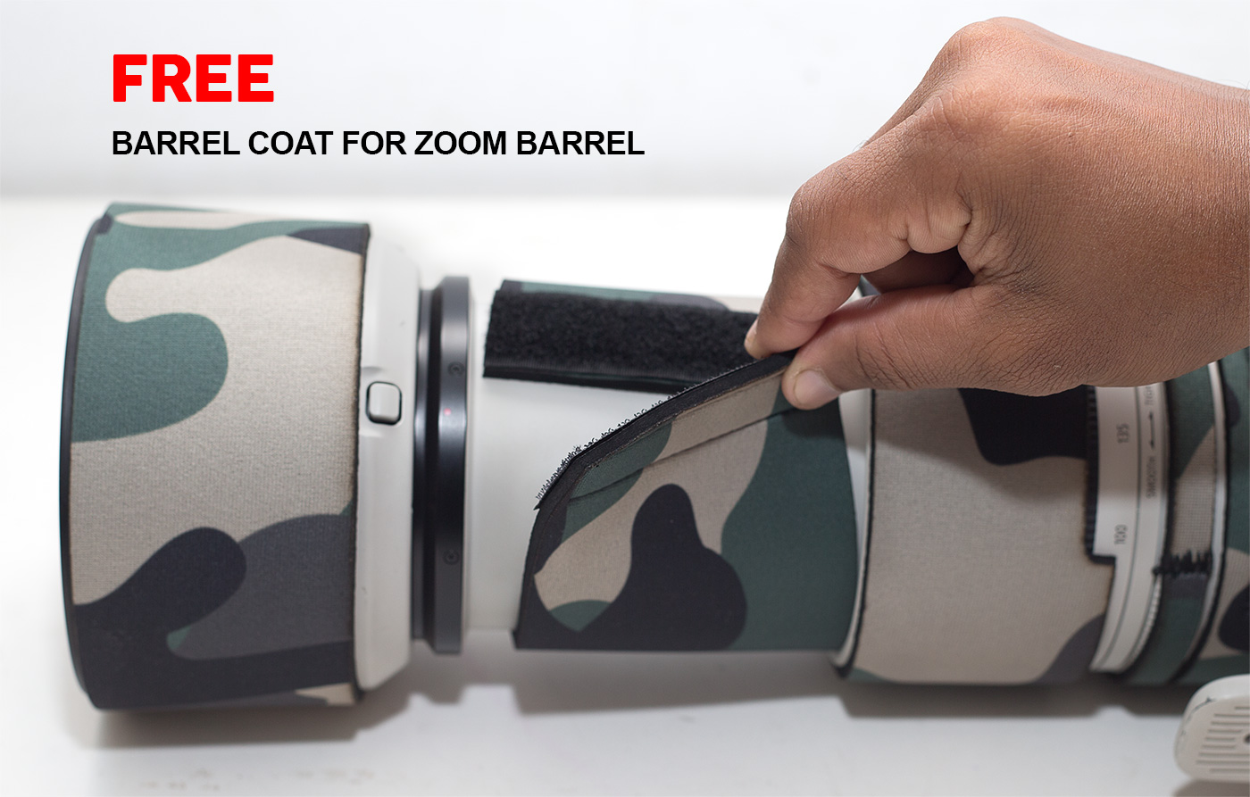 Wild Coat for Canon RF 100-500mm f/4.5-7.1L IS USM – Green Forest - Image 5