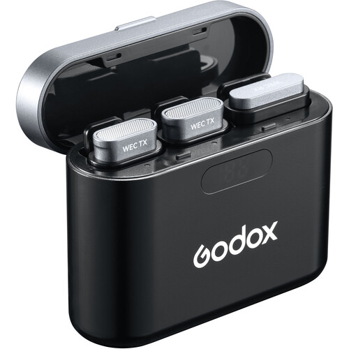 Godox WEC Kit 2 Wireless Microphone System For Cameras And Mobile Devices Godox WEC Kit 2 Wireless Microphone System For Cameras And Mobile Devices - Image 2