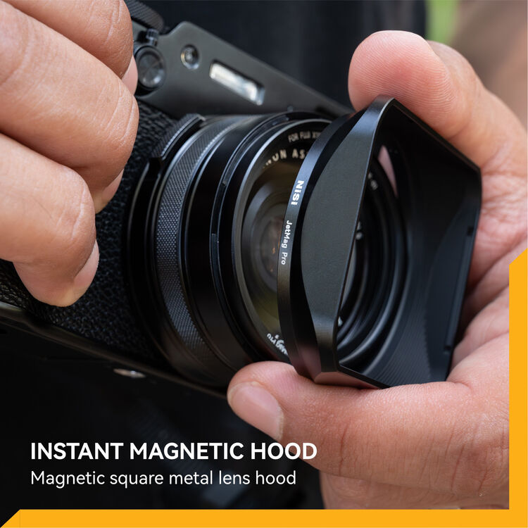 NiSi Jetmag Pro Lens Hood Kit for FUJIFILM X100 Black - Image 11