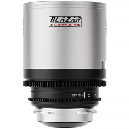BLAZAR LENS Remus 85mm T2.8 1.5x Full Frame Anamorphic Lens (ARRI PL, Silver Flare) - Image 2