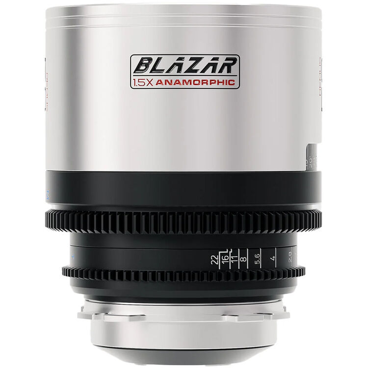 BLAZAR LENS Remus 50mm T2.0 Full-Frame 1.5x Anamorphic Lens (ARRI PL, Silver Flare) - Image 2