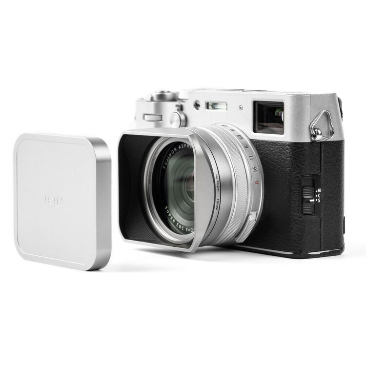 NiSi Jetmag Pro Lens Hood Kit for FUJIFILM X100 (Silver) - Image 9