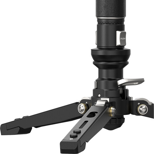 YC Onion Pineta Pro Carbon Fiber Monopod with FH60S Fluid Head - Image 6