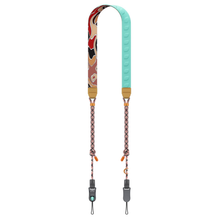 Leofoto L-CS-204 Classic Camera Strap  Red Mask - Image 1