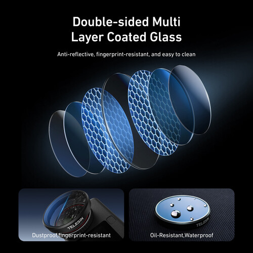 TELESIN ND & CPL 4-Filter Set for DJI Osmo Action 6 - Image 10