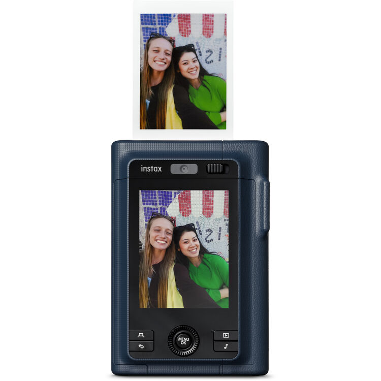 FUJIFILM instax mini LiPlay+ Hybrid Instant Camera (Midnight Blue) - Image 6