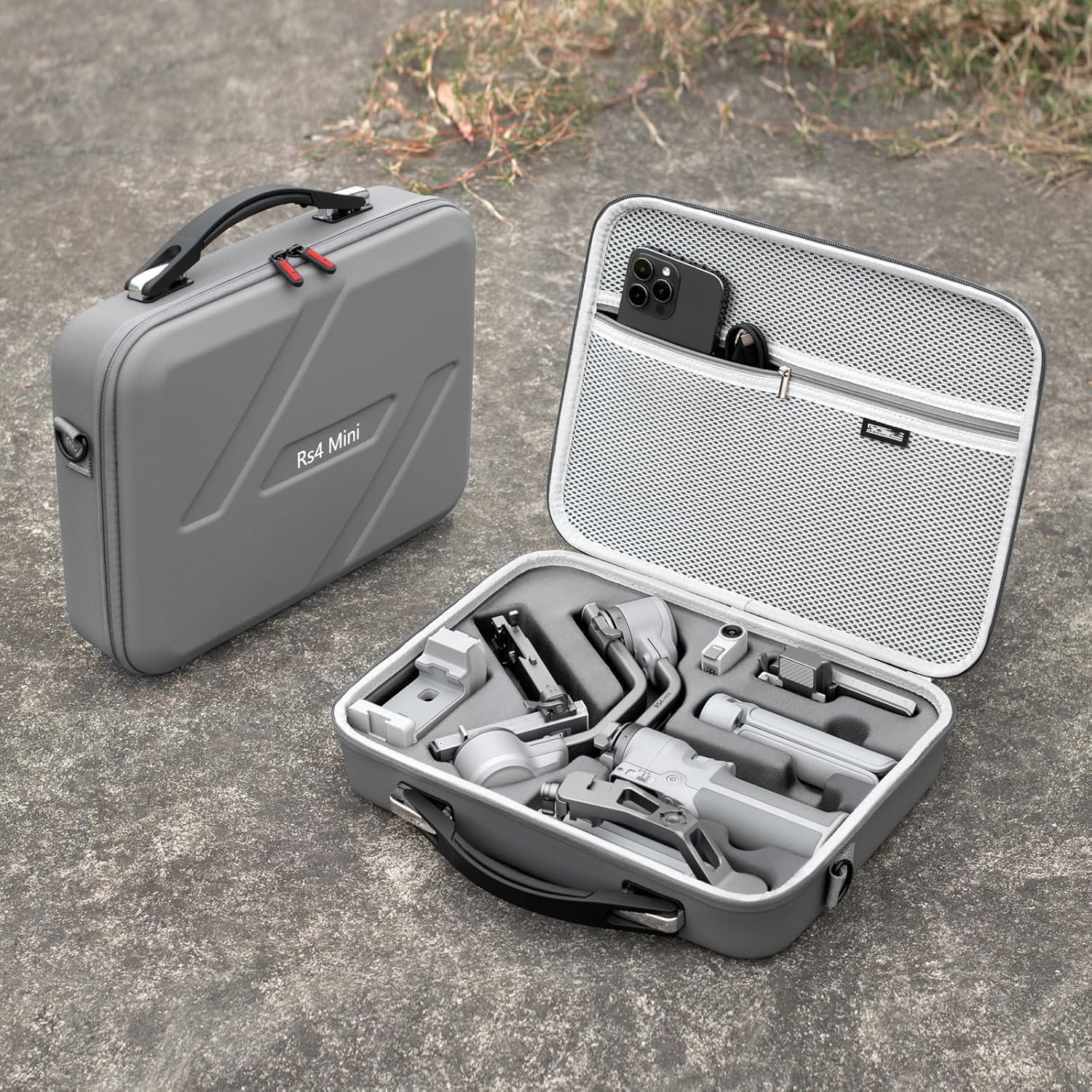 STARTRC RS 4 Mini Carrying Case Portable PU Leather Storage Case Travel Shoulder Bag for D J I Ronin RS4 Mini Gimbal Stabilizer and Accessories Gimbal Not Included STARTRC RS 4 Mini Carrying Case Portable PU Leather Storage Case Travel Shoulder Bag for D J I Ronin RS4 Mini Gimbal Stabilizer and Accessories Gimbal Not Included - Image 7