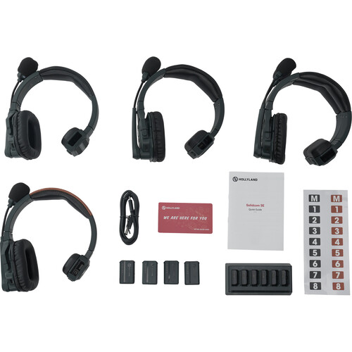 Hollyland Solidcom SE 4S Global Headset Intercom System - Image 2