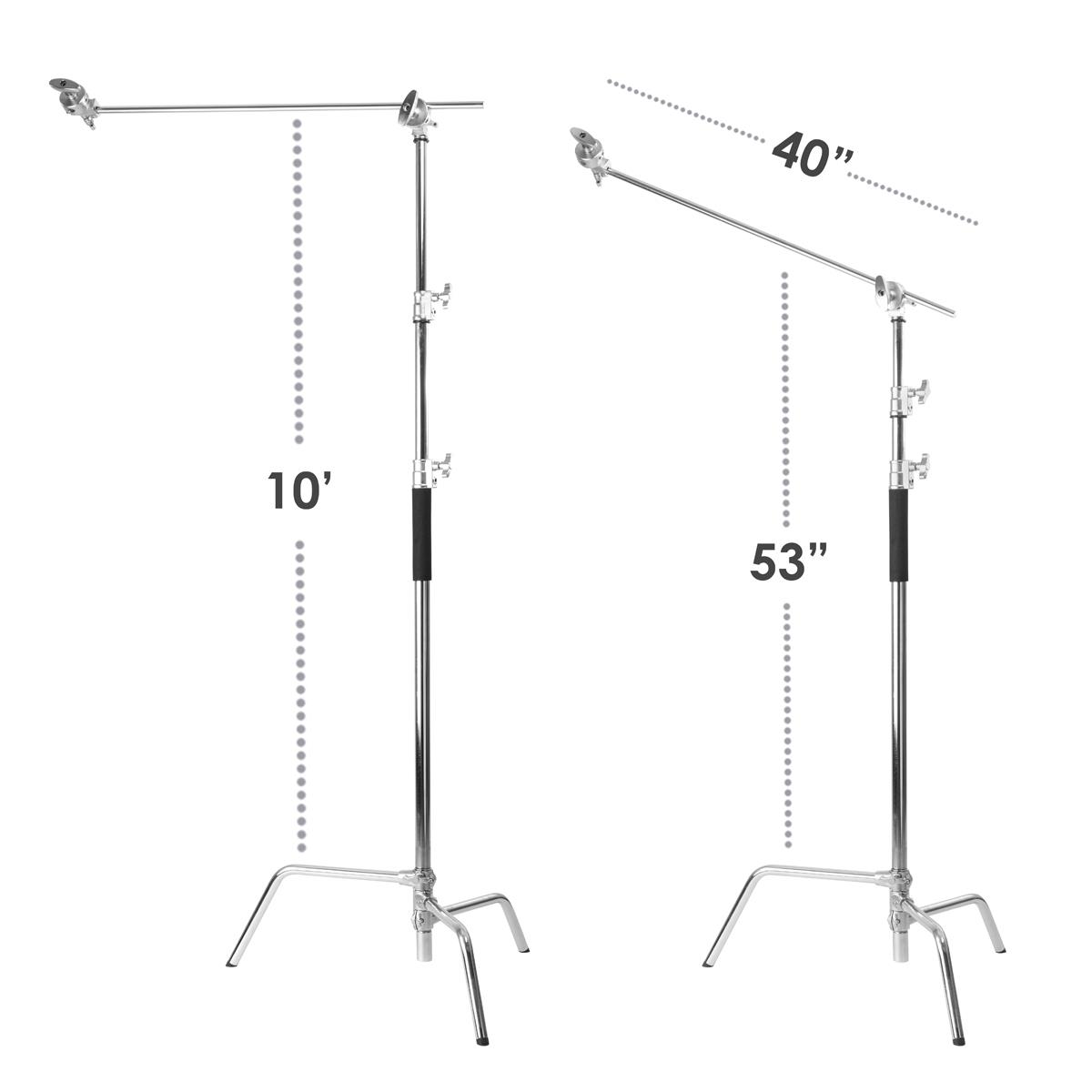 C-Stand 9.5Ft Steel Light C-Stand - Image 1