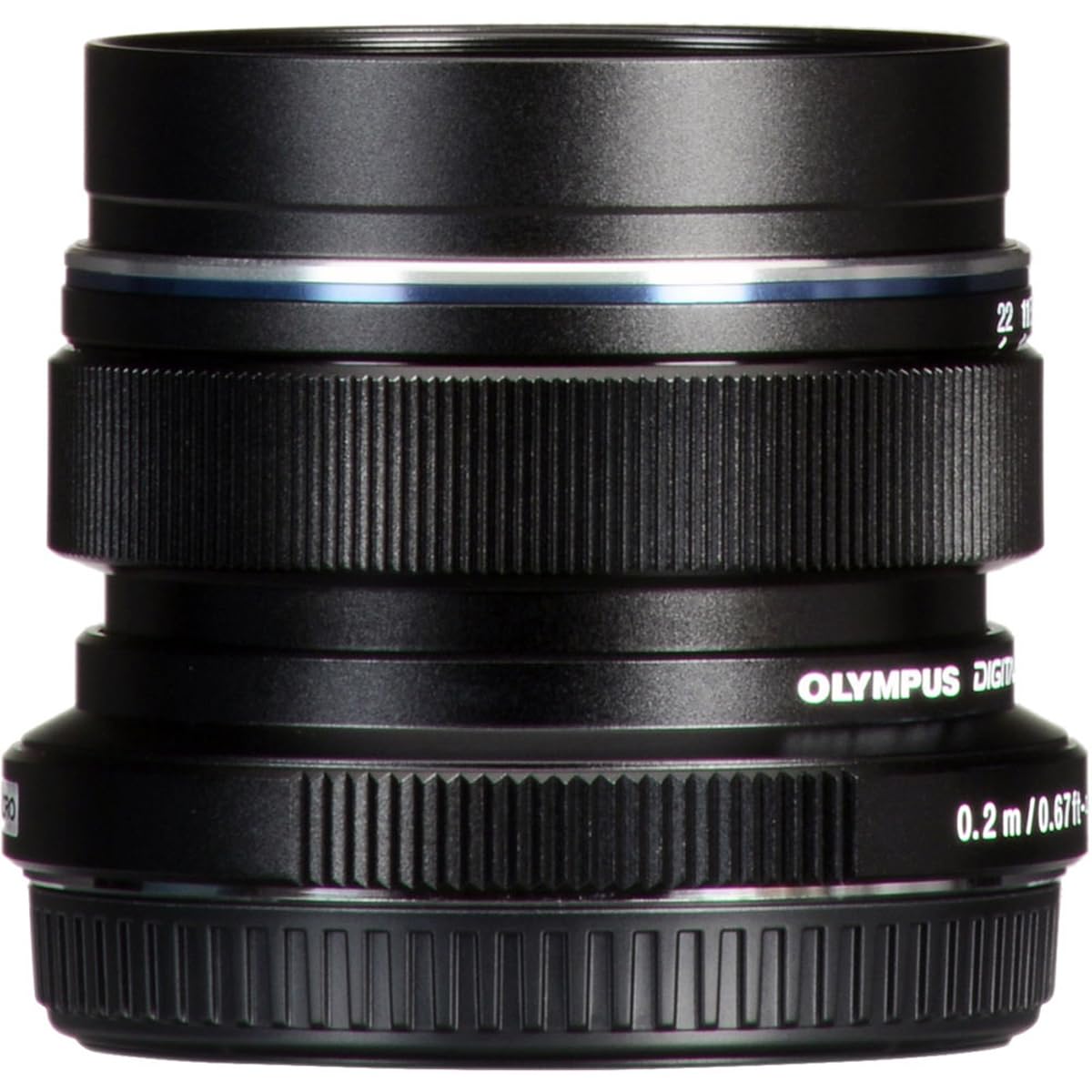 Olympus M. Zuiko Digital ED 12mm f/2.0 Lens for Micro 4/3 Cameras (Black) (Open Box) - Image 7