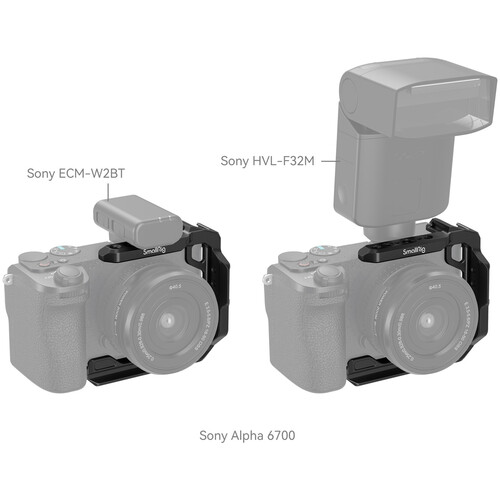 SmallRig Half Cage for Sony Alpha 6700 / 6600 / 6500 / 6400 4337 - Image 7