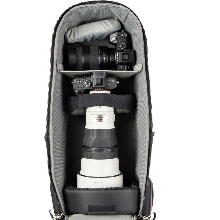 Think Tank Photo BackLight Long Lens Backpack (Slate Black) - Image 10