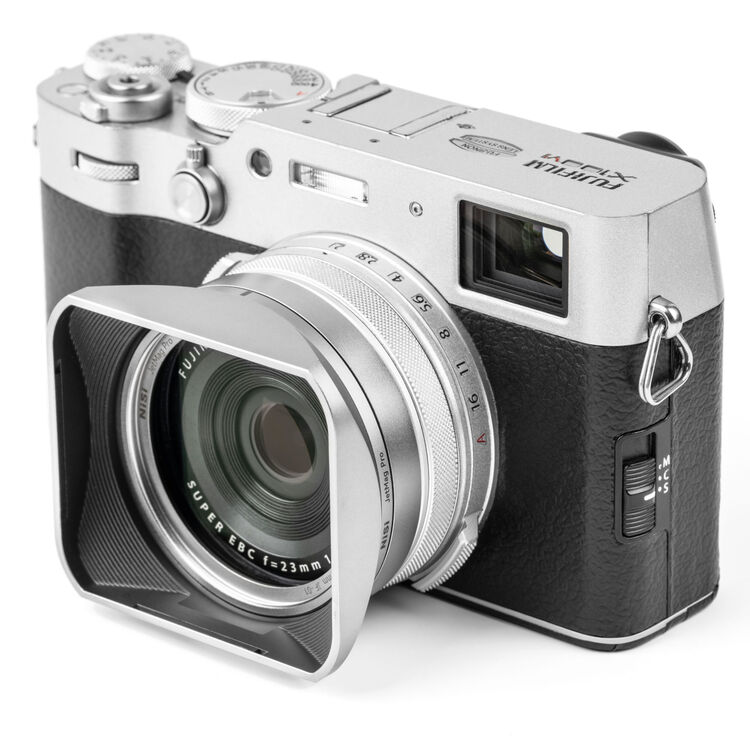 NiSi Jetmag Pro Lens Hood Kit for FUJIFILM X100 (Silver) - Image 4