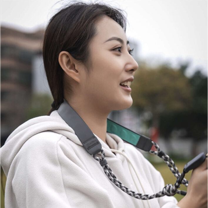 Leofoto L-CS-202 Classic Camera Strap  Rock Grey - Image 3