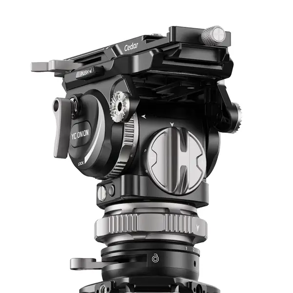 YC Onion Pineta Lite Carbon Fiber Tripod with CEDAR CB7 Fluid Head - Image 3