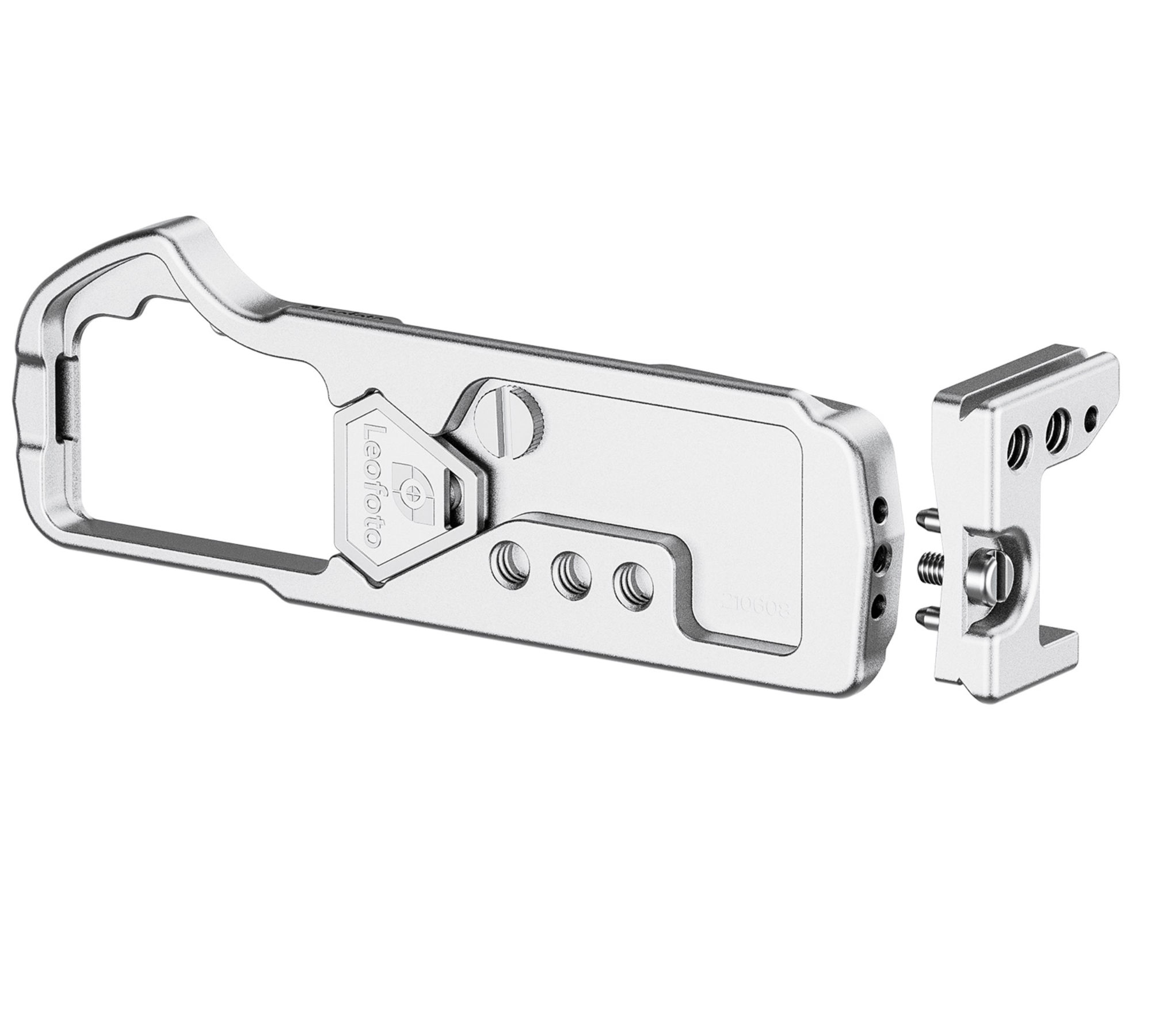Leofoto LPO-OM-5II L-Bracket for Olympus OM-5II  Silver - Image 5