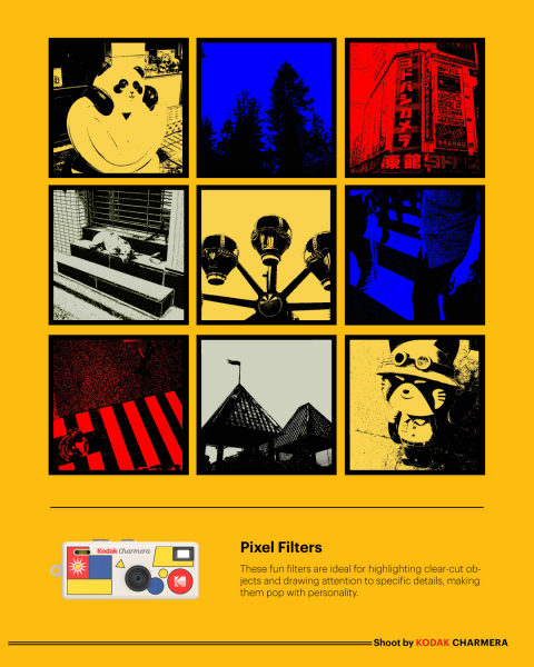 KODAK CHARMERA Digital Camera Keychain (BLIND BOX) 6-PACK - Image 11