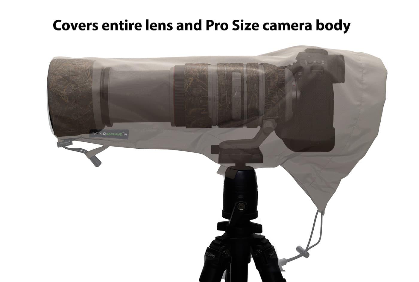 Wild Coat Rain & Dust cover-For 100-500 – 100-400-Khaki Olive - Image 3