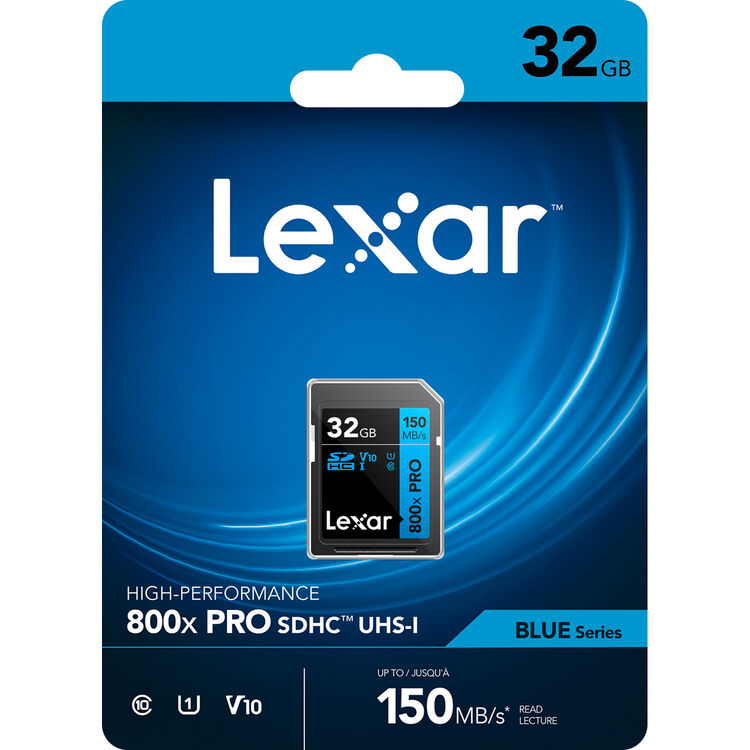 Lexar 32GB High-Performance 800x PRO UHS-I SDHC Memory Card (BLUE Series) - Image 11