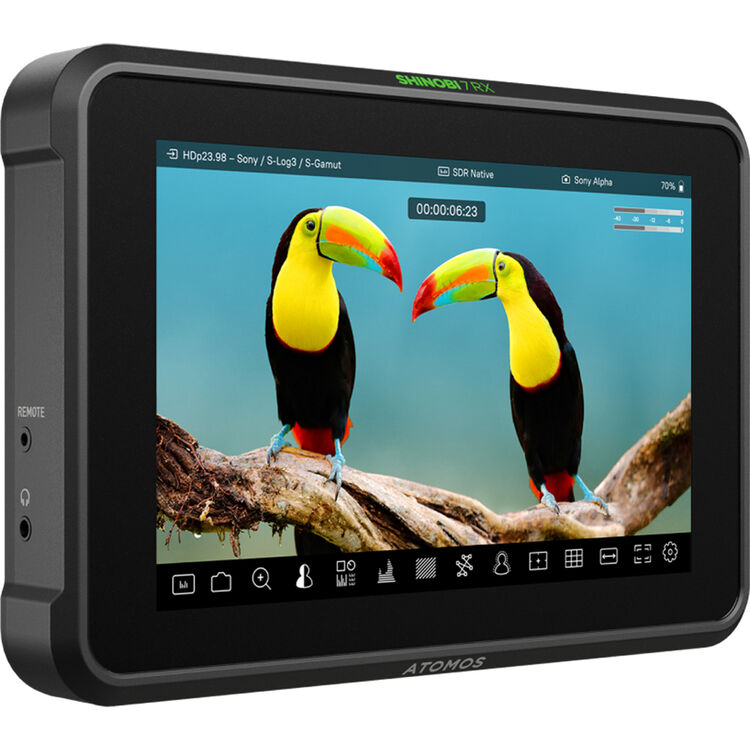 Atomos Shinobi 7 RX HDMI/SDI HDR On-Camera Monitor/Wireless Receiver - Image 2