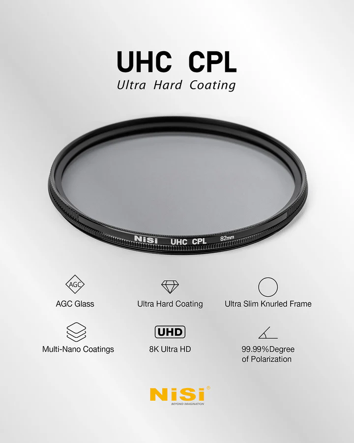 NiSi 67mm UHC Circular Polariser Filter - Image 17