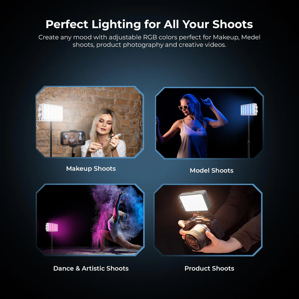 Digitek (LED-D40W RGB) Portable 40W LED Video Light - Image 8