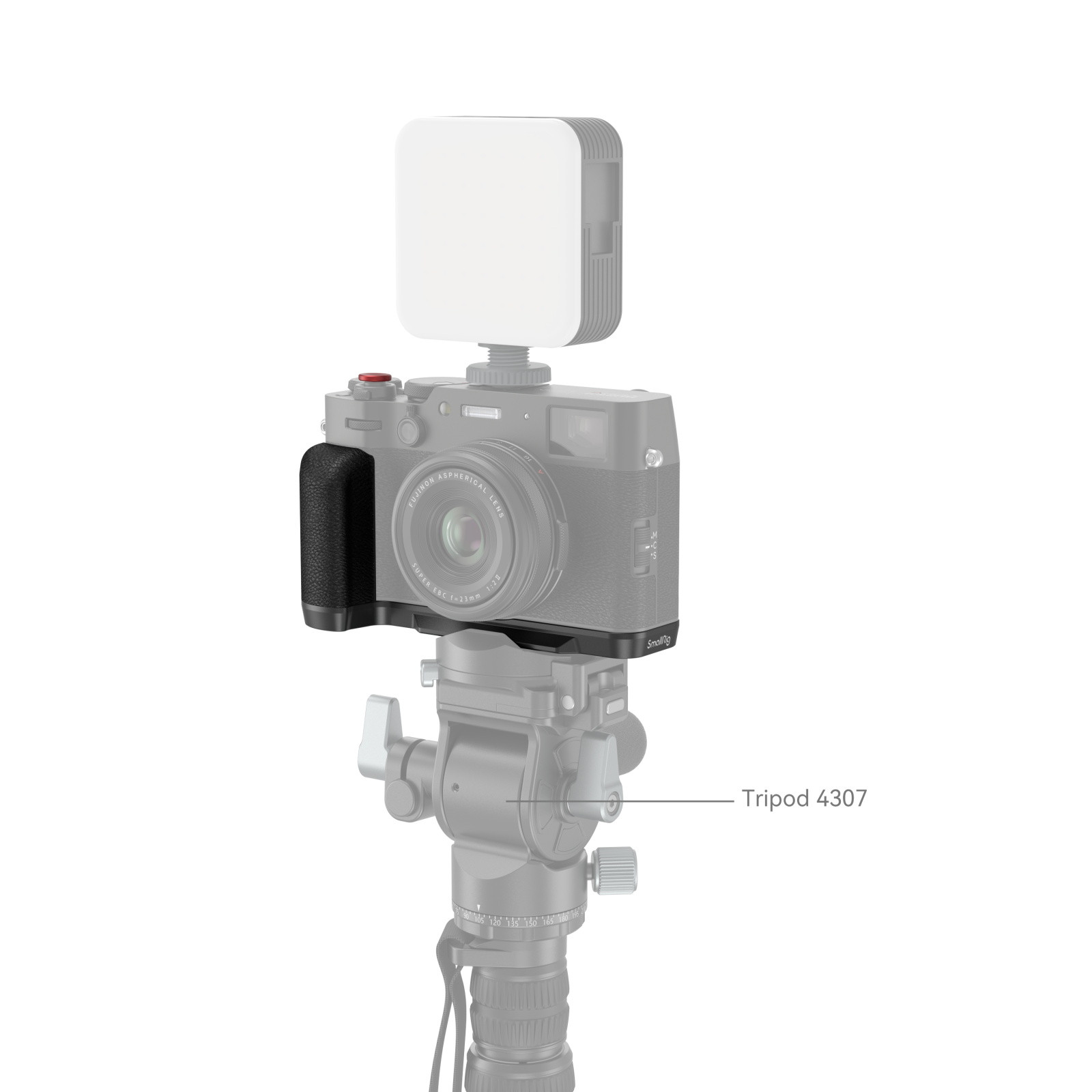 SmallRig L-Mount Plate with Handle for FUJIFILM X100V & X100VI Cameras (Black) 4556B - Image 7