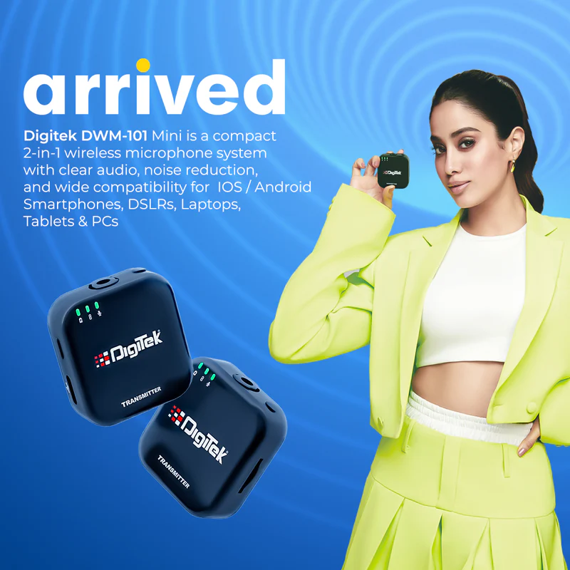 Digitek DWM 101 Mini Wireless Microphone System - Image 2