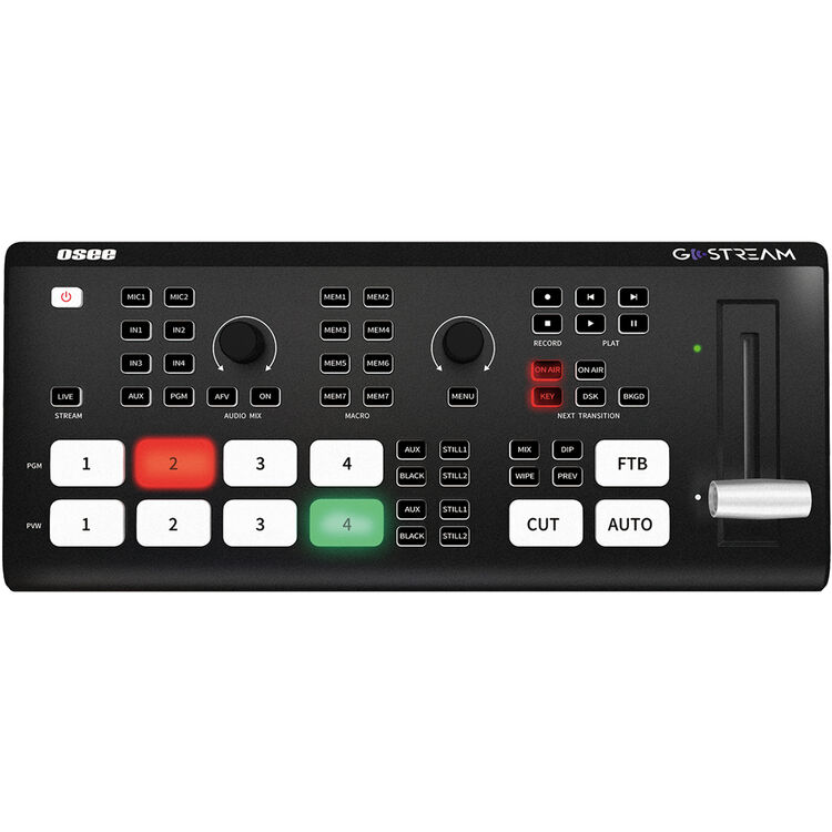 OSEE GoStream Deck HDMI/USB Live Streaming Video Switcher - Image 1