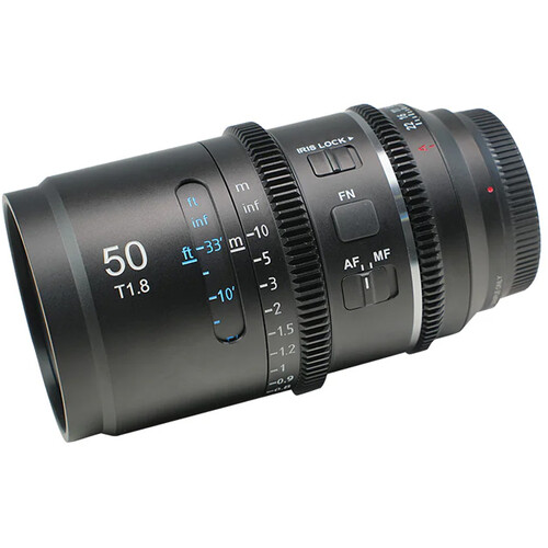 Sirui Astra Series T.18 1.33x 50mm Full-Frame Anamorphic Lens (Sony E, Blue Flares) - Image 3
